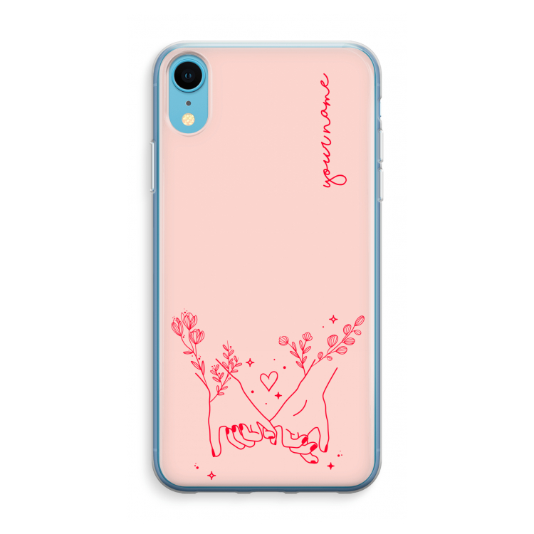Best Friends: iPhone XR Transparant Hoesje