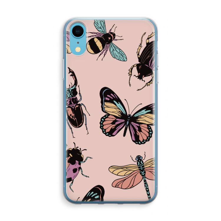 Tiny Bugs: iPhone XR Transparant Hoesje