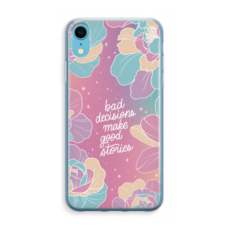 Good stories: iPhone XR Transparant Hoesje