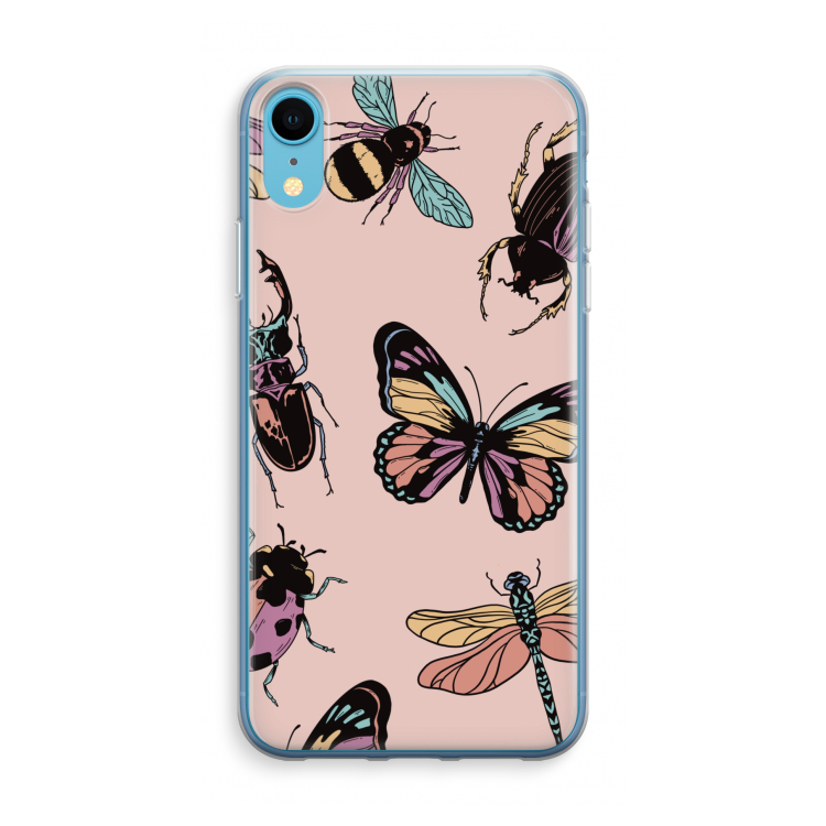 Tiny Bugs: iPhone XR Transparant Hoesje
