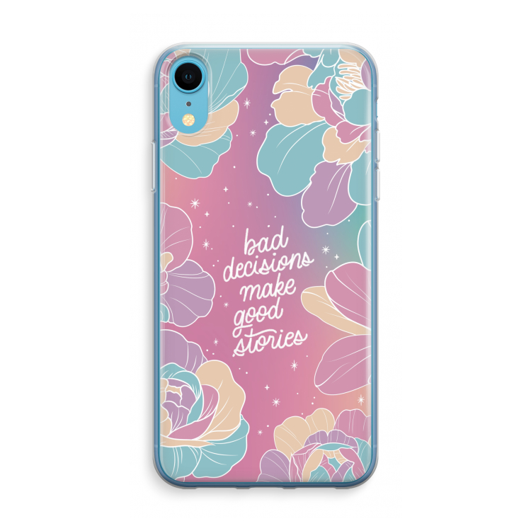 Good stories: iPhone XR Transparant Hoesje