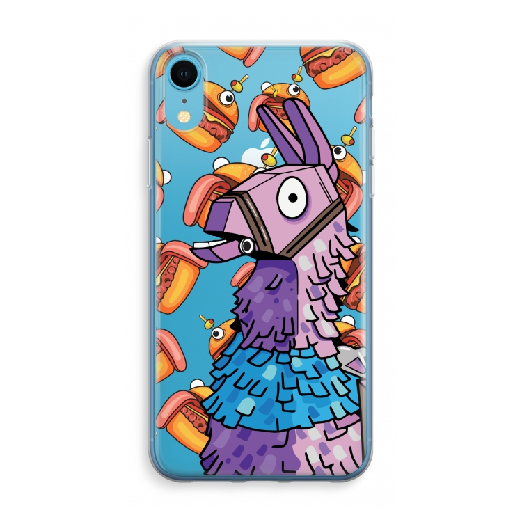 Loot Burger: iPhone XR Transparant Hoesje
