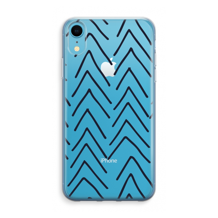 Marrakech Arrows: iPhone XR Transparant Hoesje