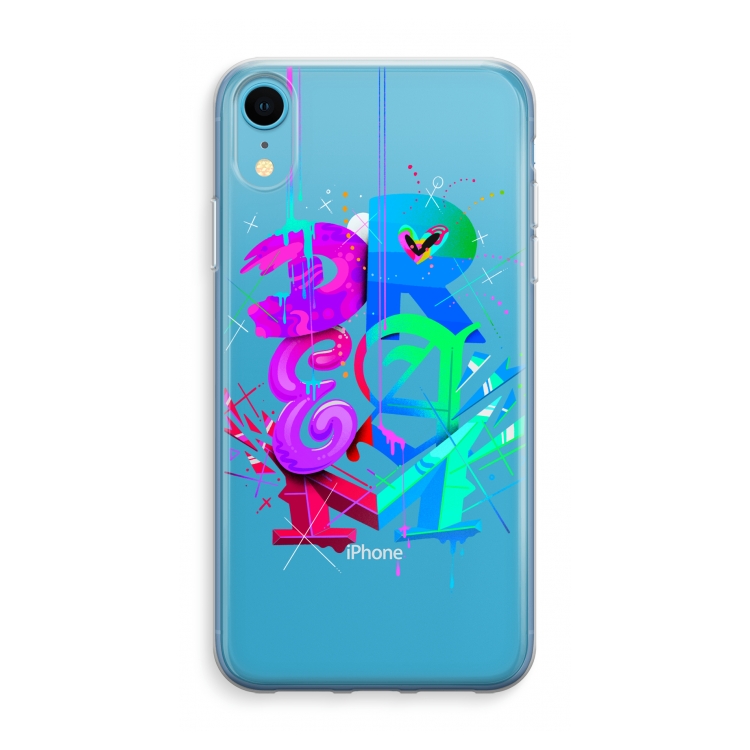 Dream: iPhone XR Transparant Hoesje
