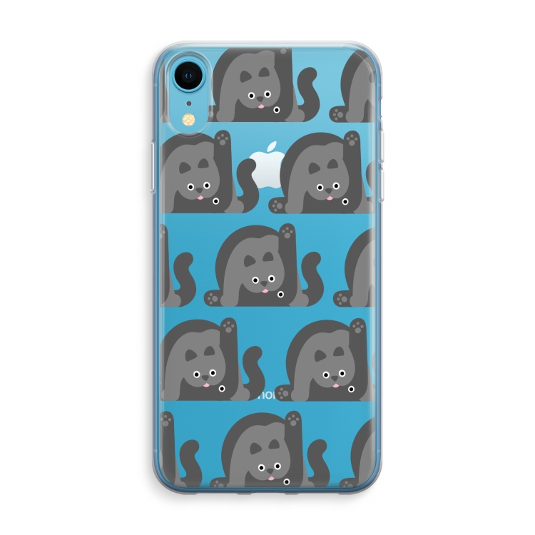 Cats: iPhone XR Transparant Hoesje