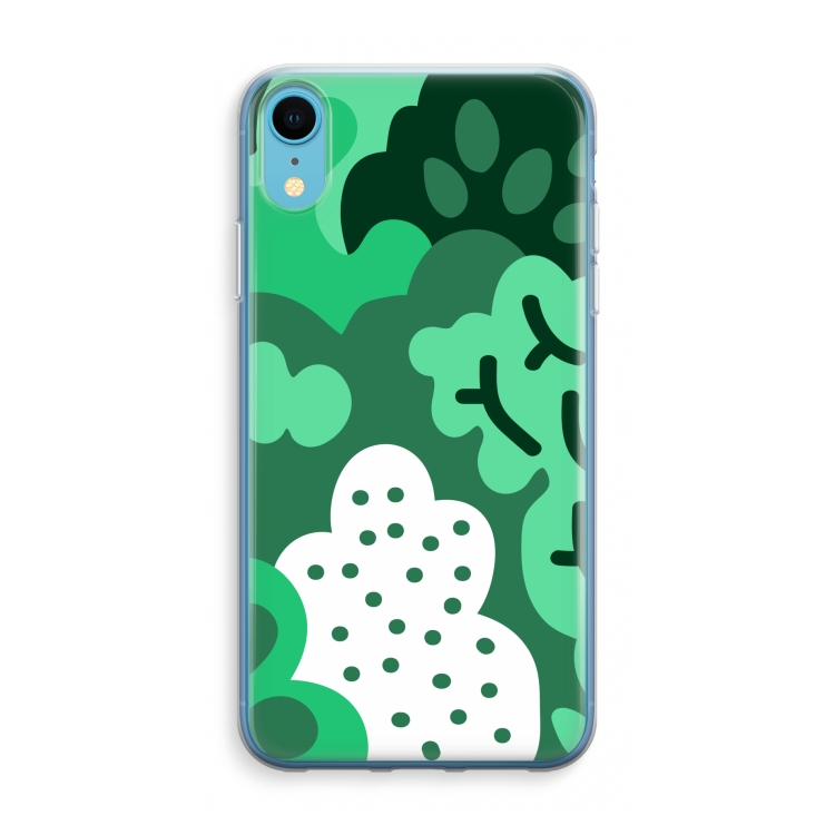 Bushes: iPhone XR Transparant Hoesje