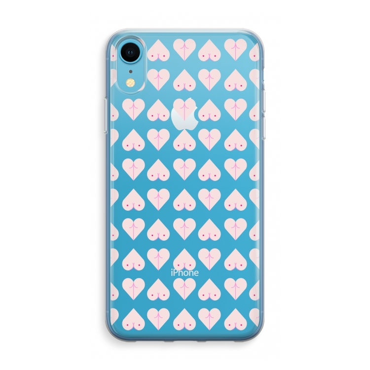 Ass 'n Titties: iPhone XR Transparant Hoesje