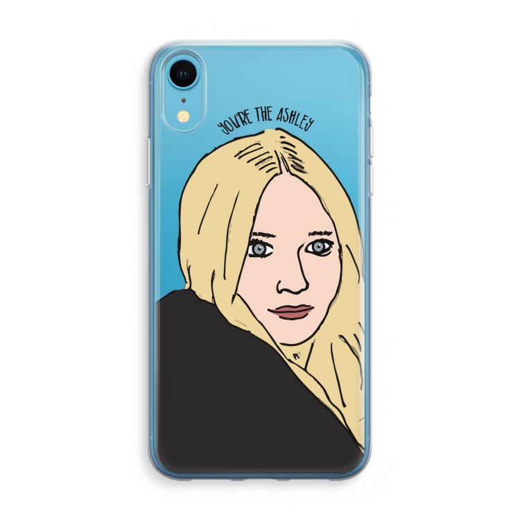 Ashley: iPhone XR Transparant Hoesje