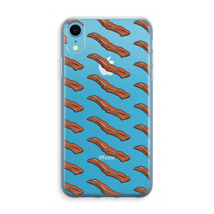 Bacon to my eggs #2: iPhone XR Transparant Hoesje