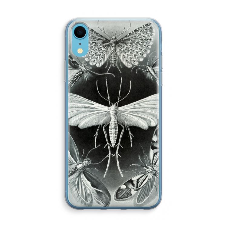 Haeckel Tineida: iPhone XR Transparant Hoesje