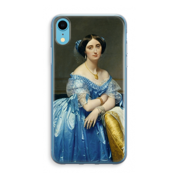 Eleonore: iPhone XR Transparant Hoesje