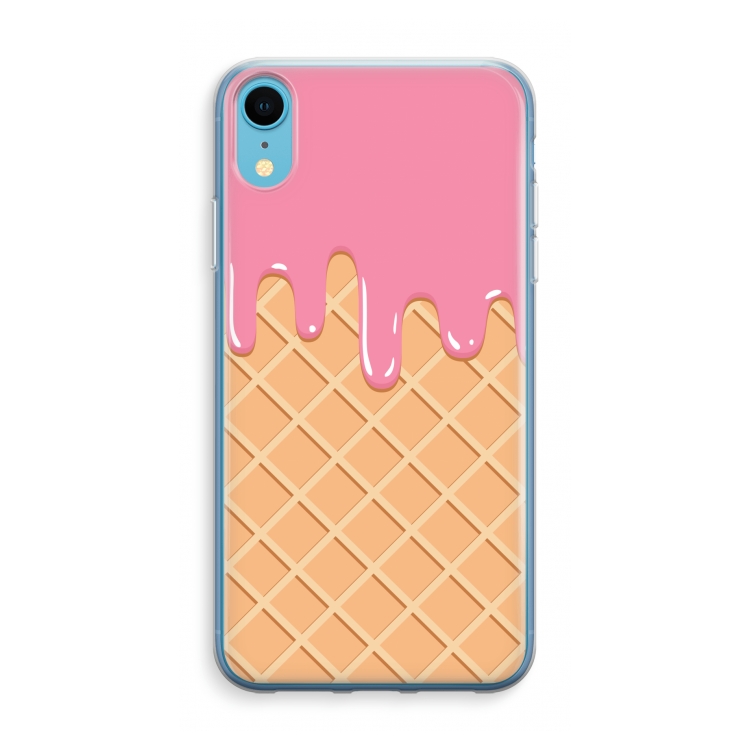 Ice cream: iPhone XR Transparant Hoesje