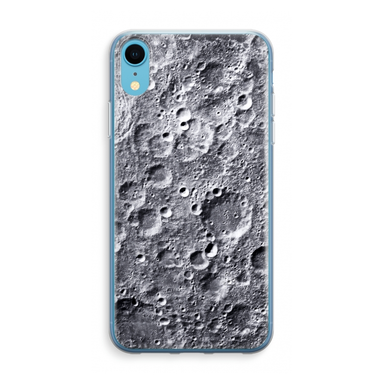 Maanlandschap: iPhone XR Transparant Hoesje