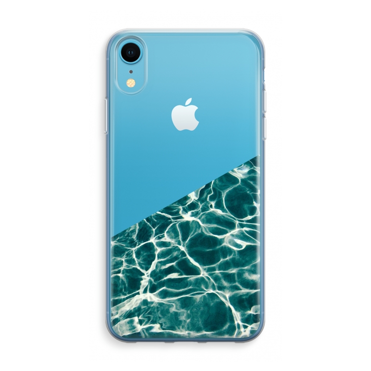 Weerkaatsing water: iPhone XR Transparant Hoesje