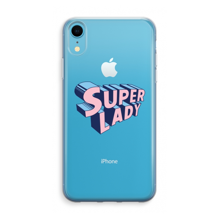 Superlady: iPhone XR Transparant Hoesje