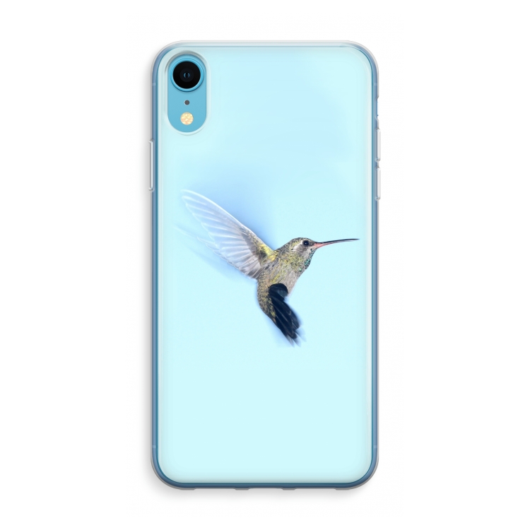 Kolibri: iPhone XR Transparant Hoesje