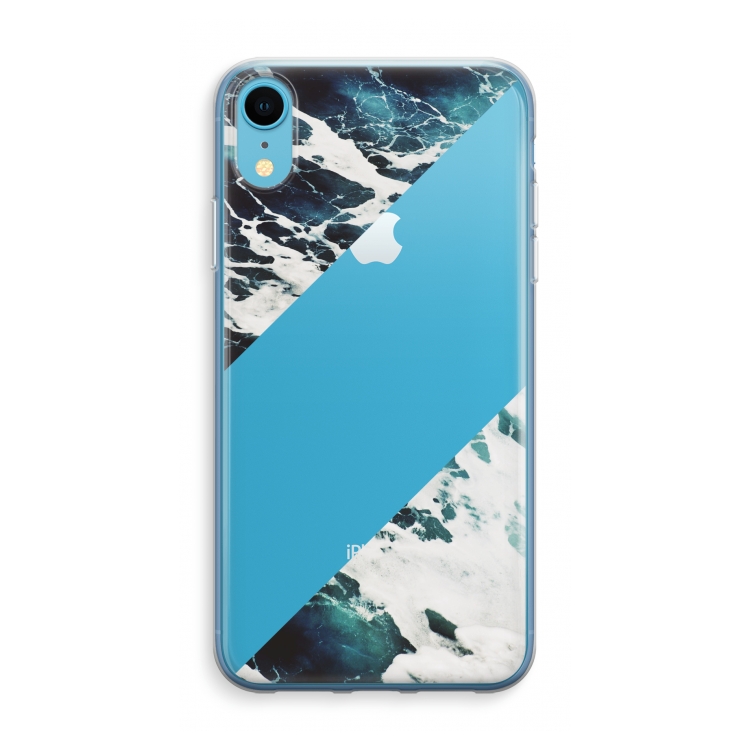 Golven: iPhone XR Transparant Hoesje