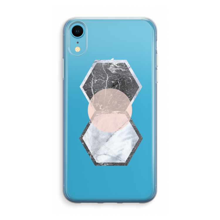 Creatieve toets: iPhone XR Transparant Hoesje