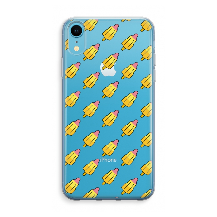 Waterijsjes: iPhone XR Transparant Hoesje