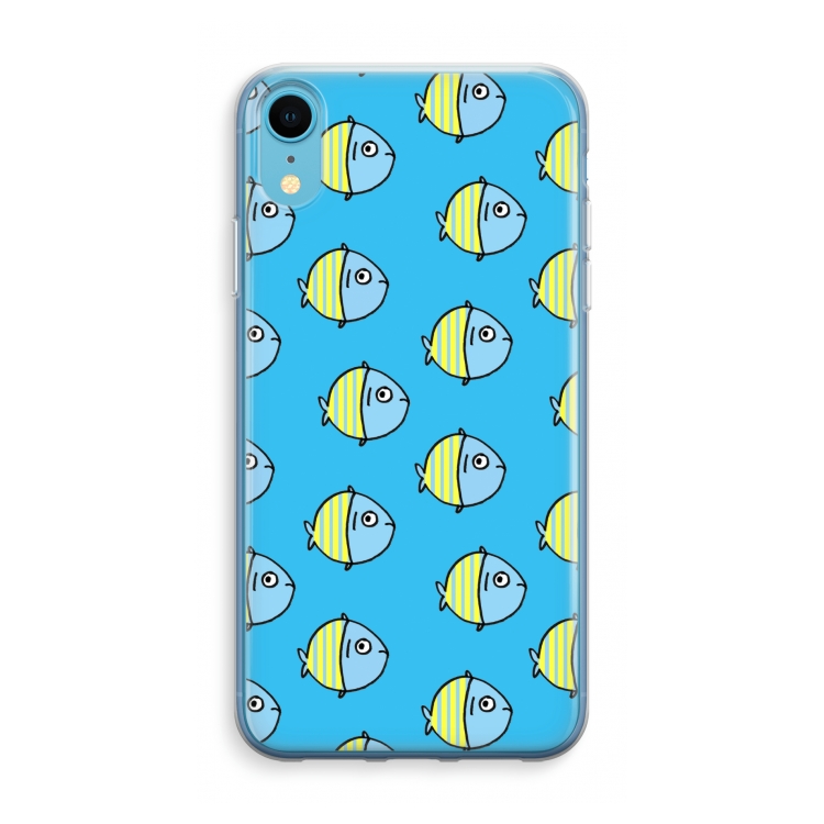 Visjes: iPhone XR Transparant Hoesje