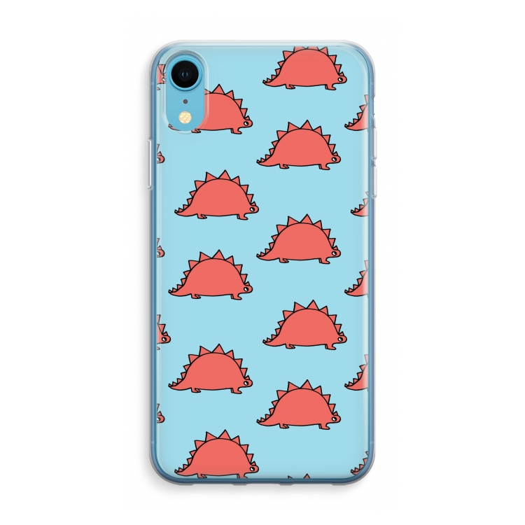 Dinosawrr: iPhone XR Transparant Hoesje