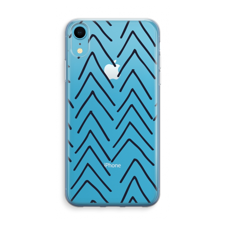 Marrakech Arrows: iPhone XR Transparant Hoesje
