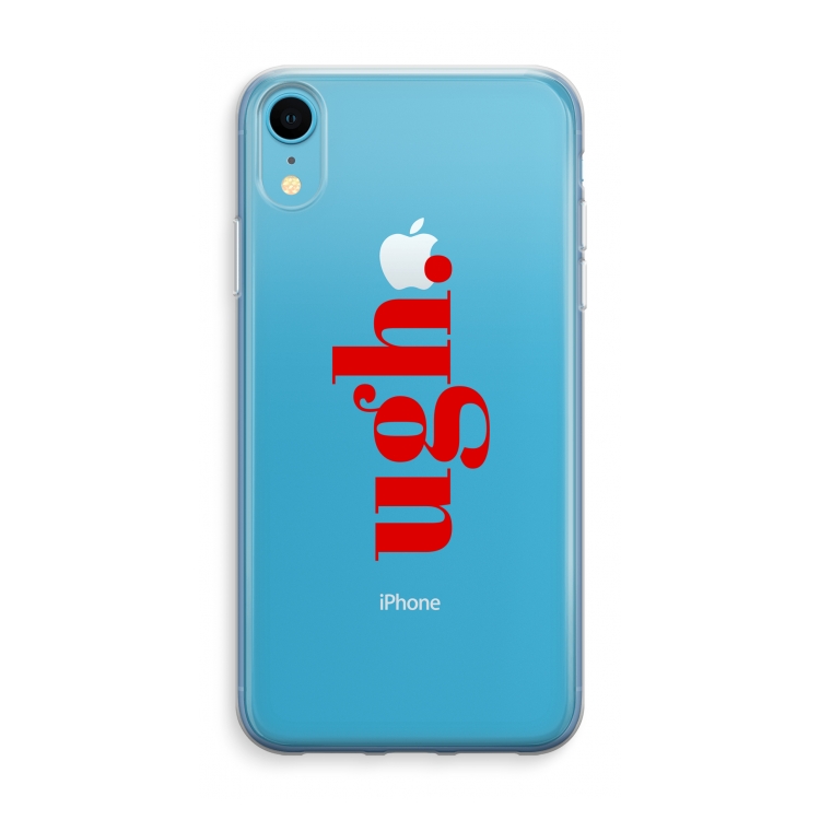 Ugh: iPhone XR Transparant Hoesje