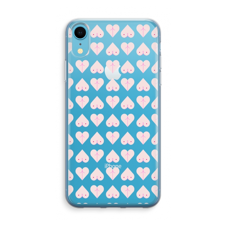 Ass 'n Titties: iPhone XR Transparant Hoesje
