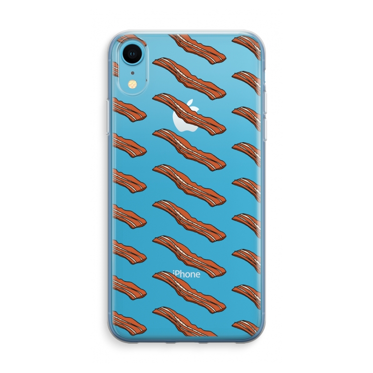 Bacon to my eggs #2: iPhone XR Transparant Hoesje