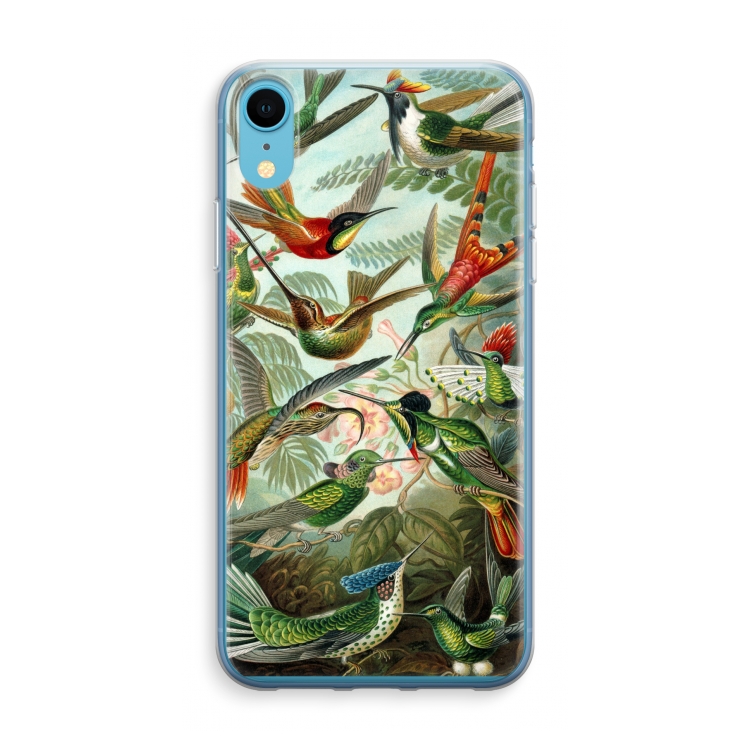 Haeckel Trochilidae: iPhone XR Transparant Hoesje
