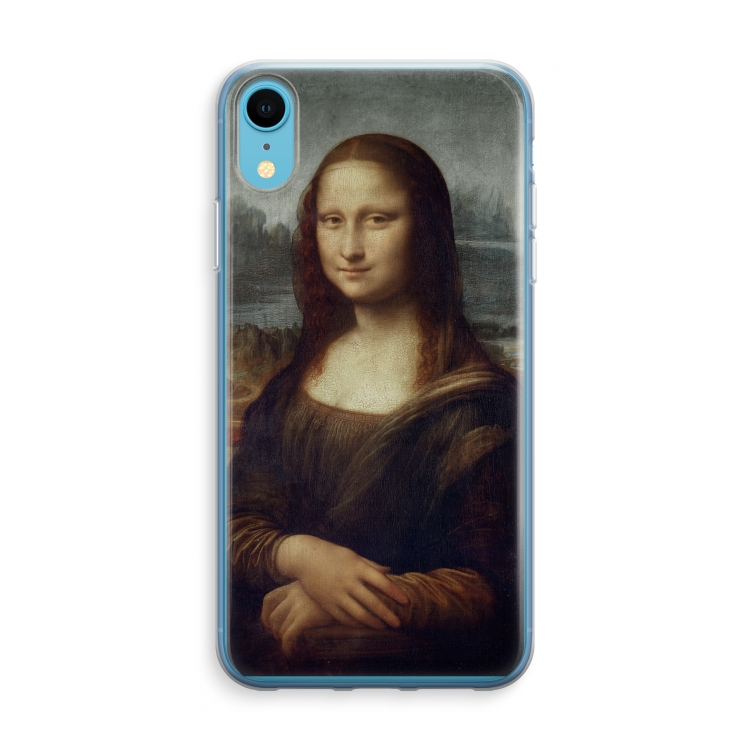 Mona Lisa: iPhone XR Transparant Hoesje
