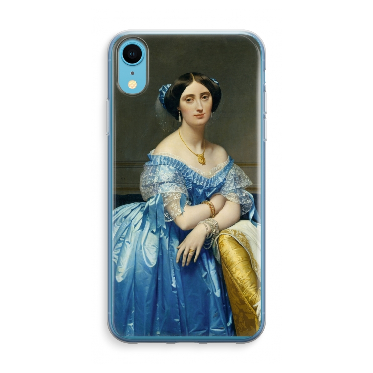 Eleonore: iPhone XR Transparant Hoesje