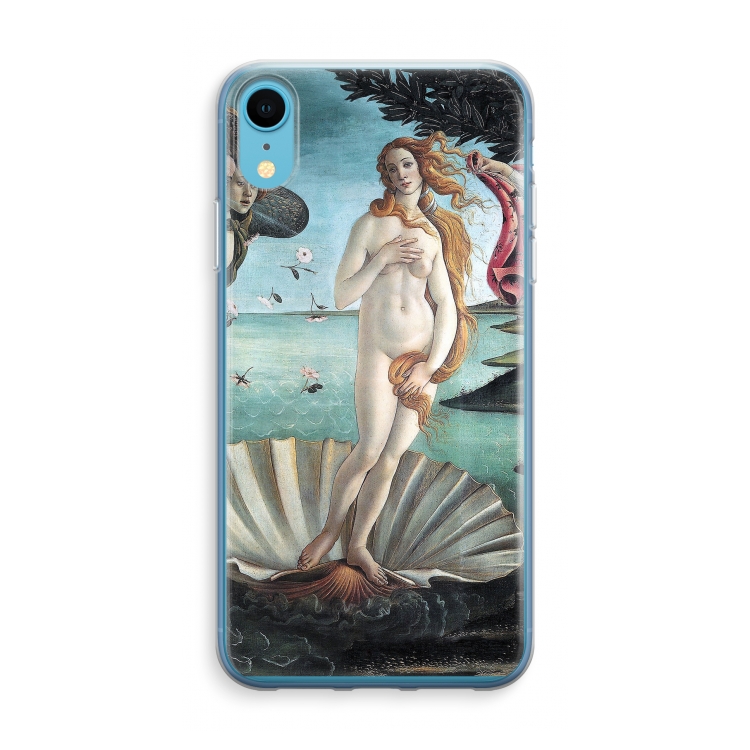 Birth Of Venus: iPhone XR Transparant Hoesje