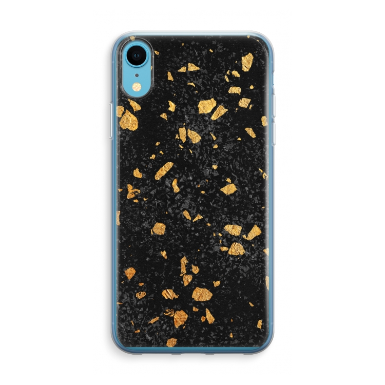 Terrazzo N°7: iPhone XR Transparant Hoesje