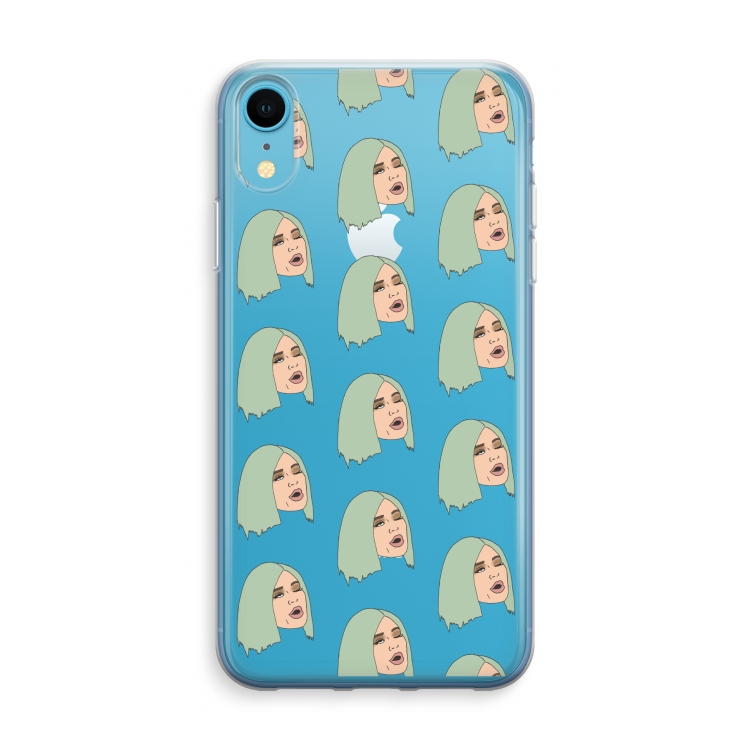 King Kylie: iPhone XR Transparant Hoesje