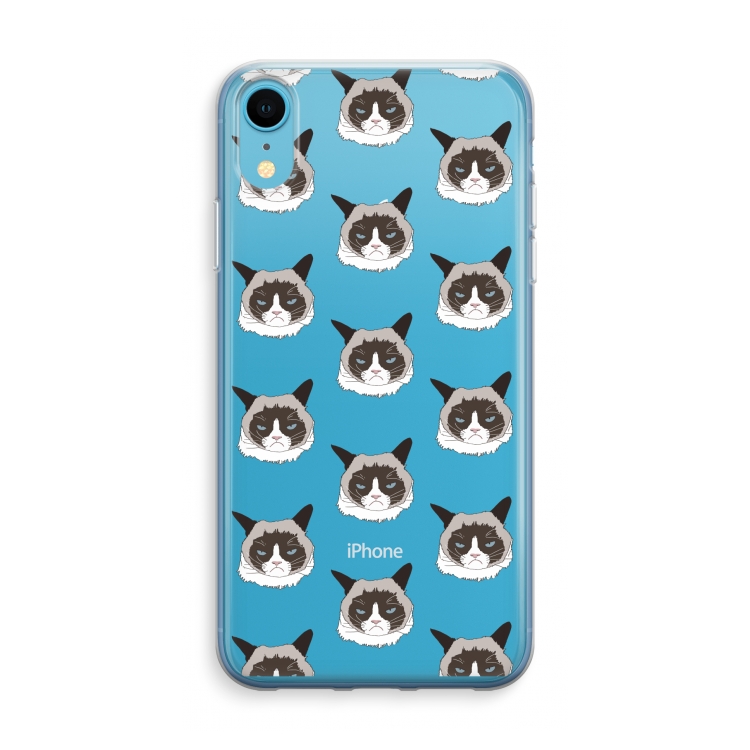 It's a Purrr Case: iPhone XR Transparant Hoesje