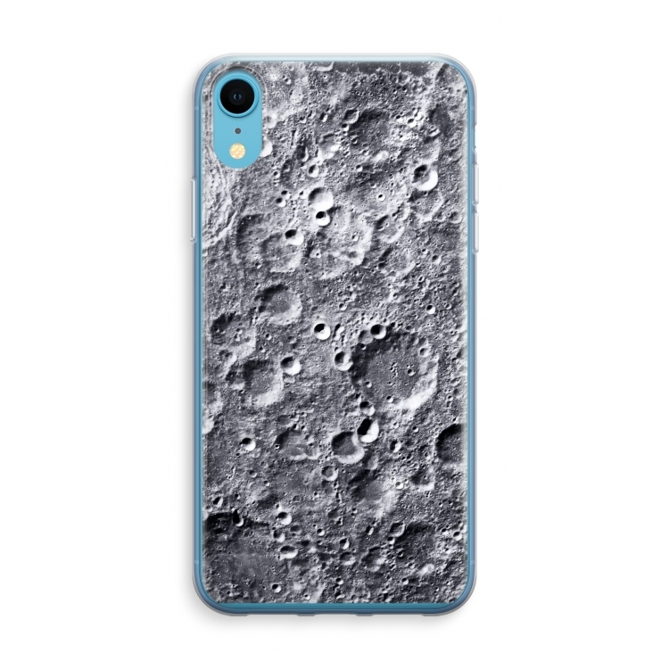 Maanlandschap: iPhone XR Transparant Hoesje