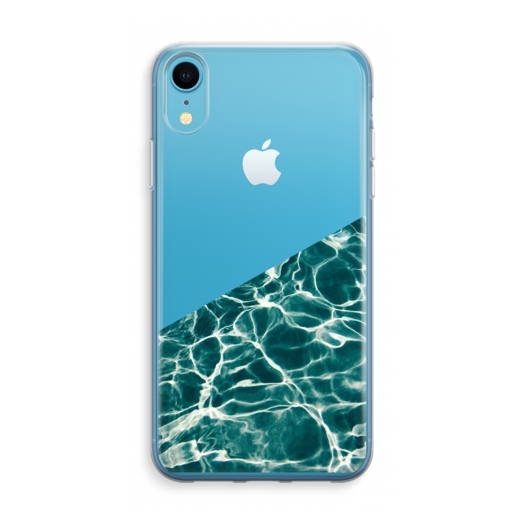 Weerkaatsing water: iPhone XR Transparant Hoesje