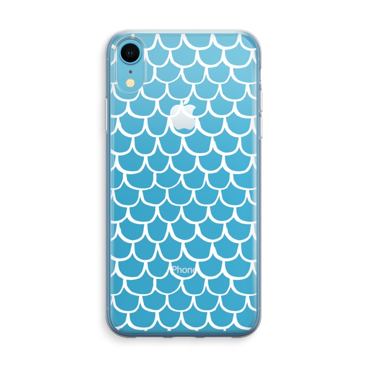 Dakpannetjes: iPhone XR Transparant Hoesje