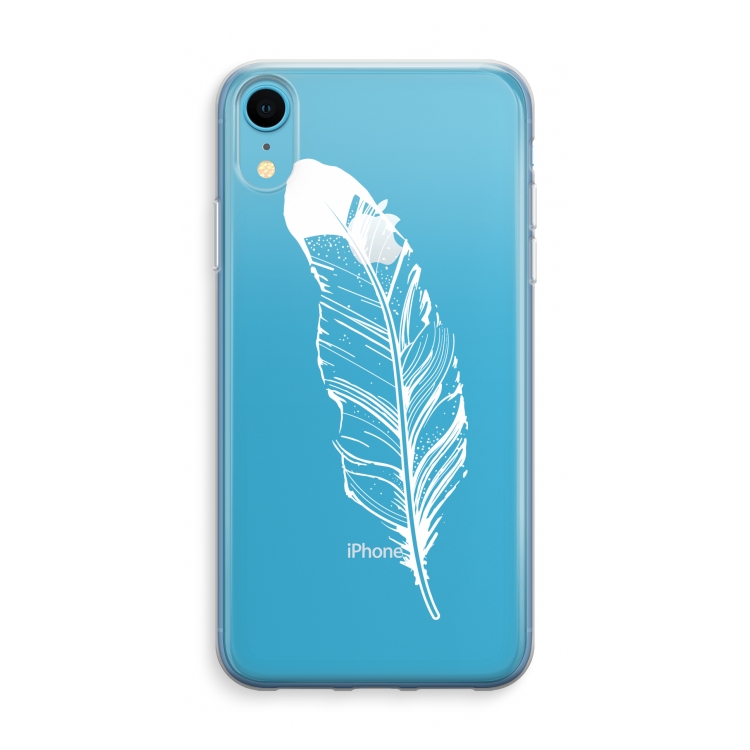 Pluim: iPhone XR Transparant Hoesje