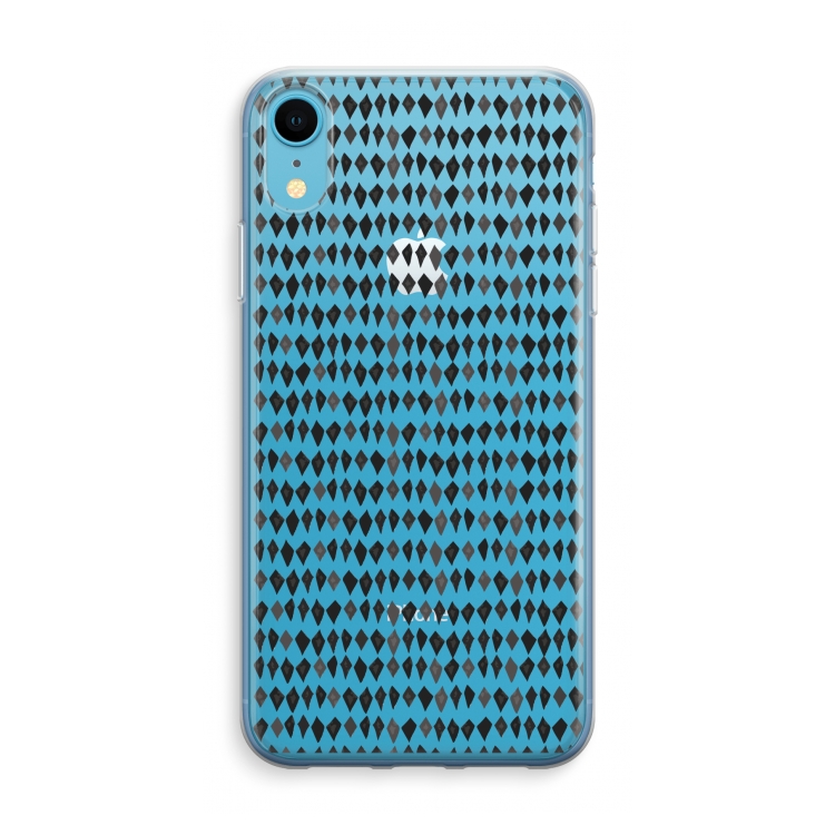 Crazy shapes: iPhone XR Transparant Hoesje