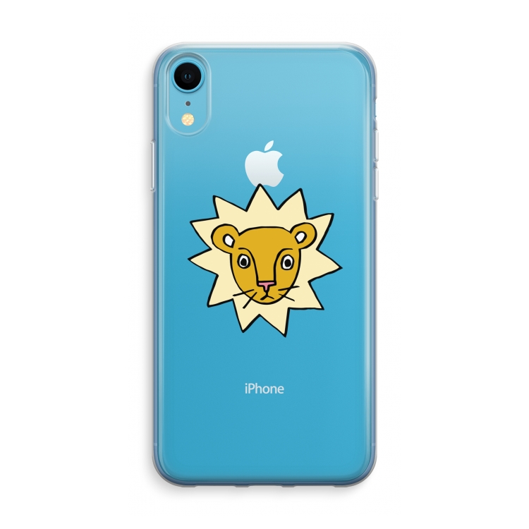 Kleine leeuw: iPhone XR Transparant Hoesje