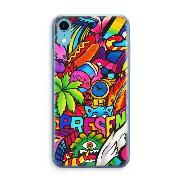 Represent: iPhone XR Transparant Hoesje