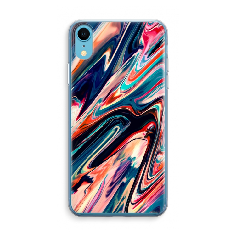 Quantum Being: iPhone XR Transparant Hoesje