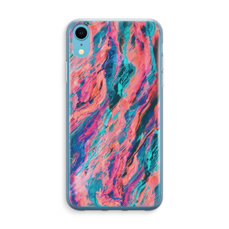 Electric Times: iPhone XR Transparant Hoesje