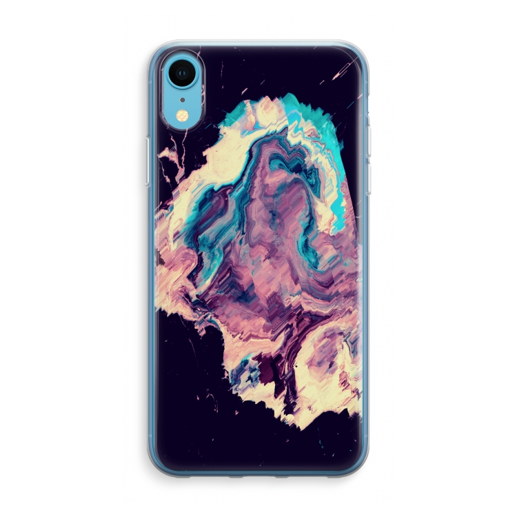 Cosmic Silence: iPhone XR Transparant Hoesje
