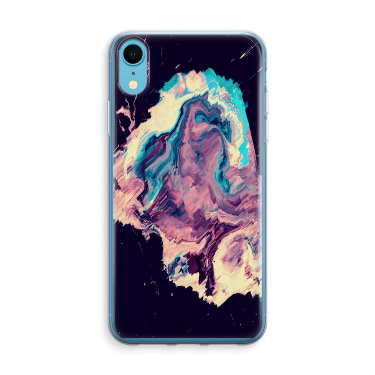 Cosmic Silence: iPhone XR Transparant Hoesje