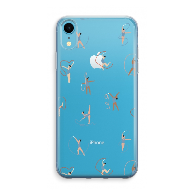 Dancing #3: iPhone XR Transparant Hoesje