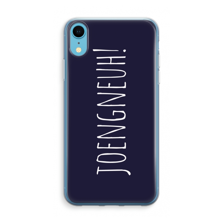 Joengneuh!: iPhone XR Transparant Hoesje