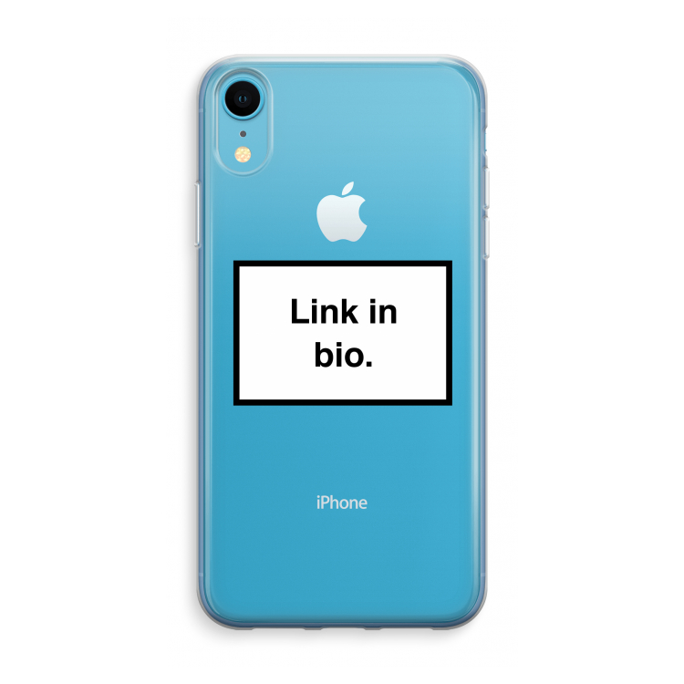 Link in bio: iPhone XR Transparant Hoesje